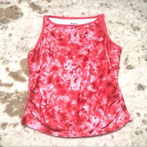 Columbia | Tie Dye Coral Athletic Tank